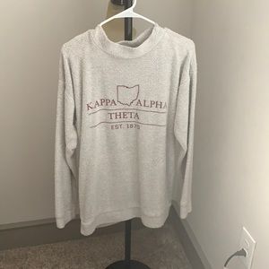 Kappa Alpha Theta woolly crewneck